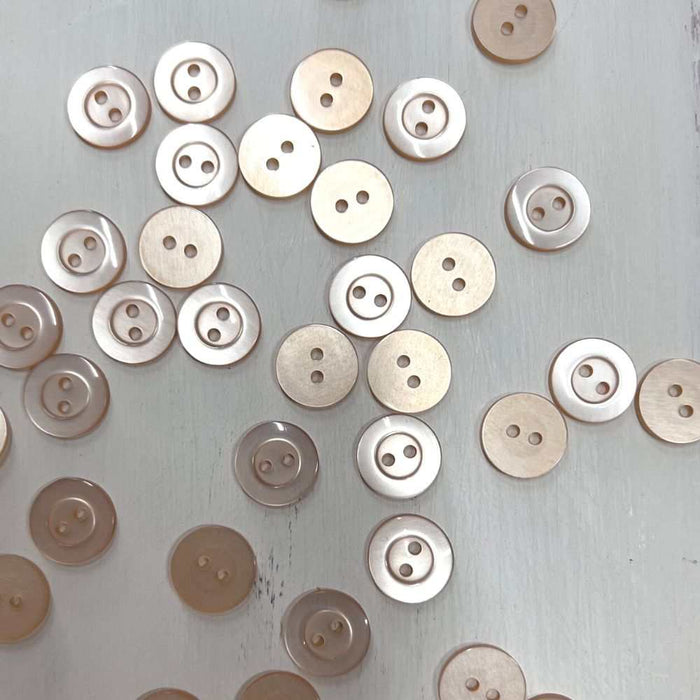 Buttons - Cream-Buttons & Snaps-Wild and Woolly Yarns