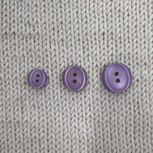 Buttons - Purple-Buttons & Snaps-Wild & Woolly Yarns-11mm-Wild & Woolly Yarns