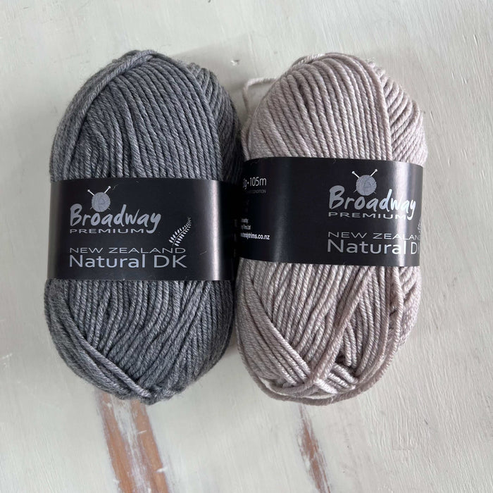 Bo Peep Bootie & Beanie Kit-Knitting Kit-Wild and Woolly Yarns