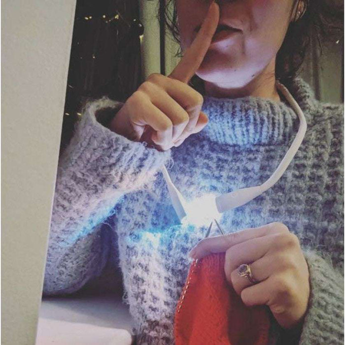 Lumos Knitting Light-Knitting Light-Lumos-White (34)-Wild & Woolly Yarns