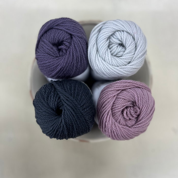 Blocks and Stripes Baby Blanket Knit Kit