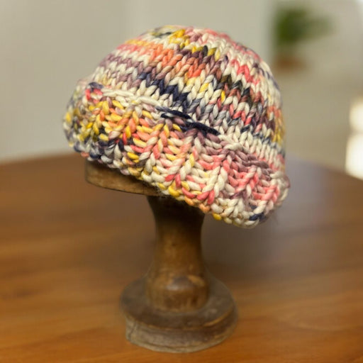 Chunky Beanie Knit Kit-Needlecraft Kits-Wild & Woolly Yarns-Potosi (1608)-Without Needles-Wild & Woolly Yarns