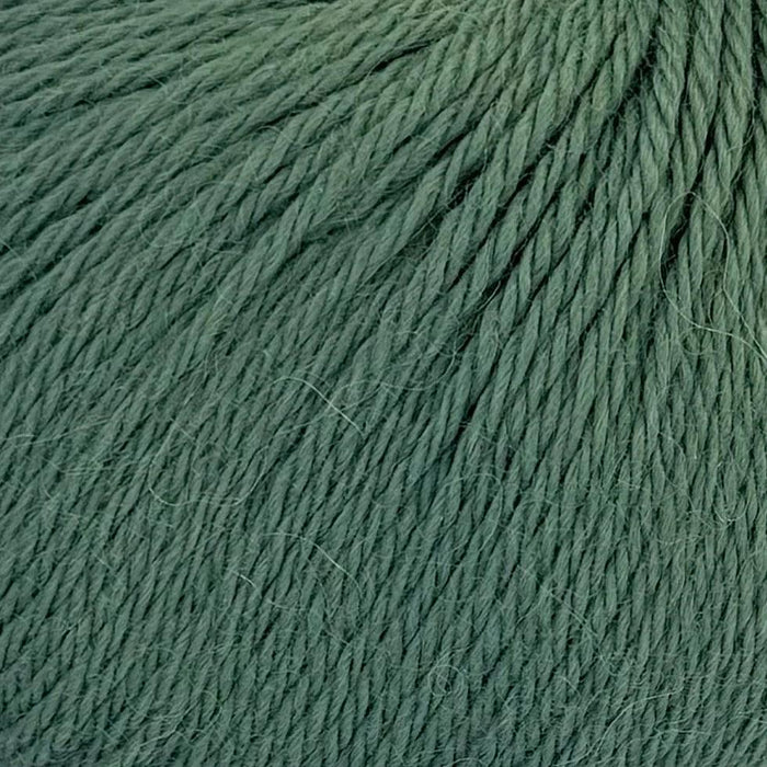 Fernando Baby Blanket Knit Kit-Needlecraft Kits-Wild & Woolly Yarns-Juniper Oil Green (767)-Without Needles-Wild & Woolly Yarns