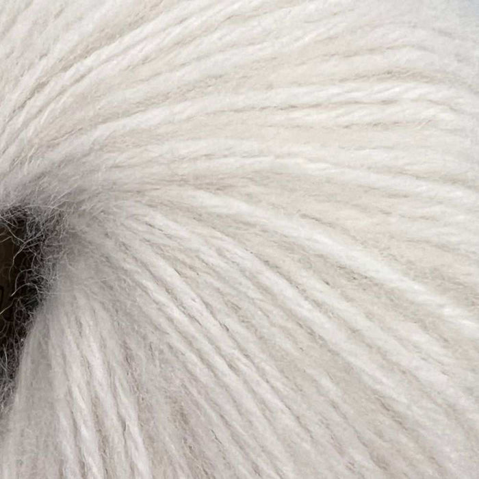 Modern Brushed Alpaca Vest Knit Kit-Needlecraft Kits-Wild & Woolly Yarns-Un-Dyed Cream (100)-XS/S-Wild & Woolly Yarns