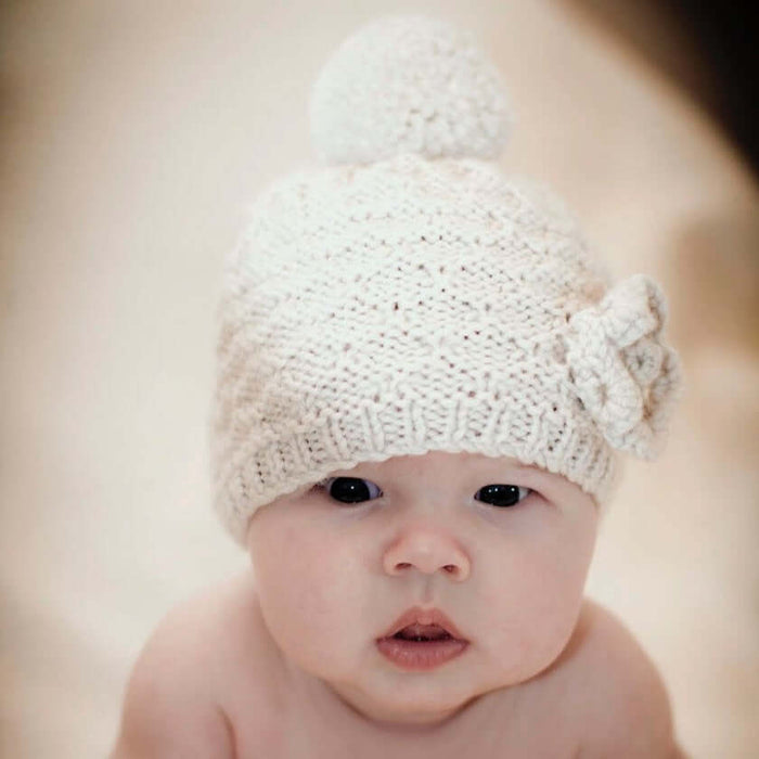 Amika Hat Knitting Pattern - 8Ply (BC12)-Pattern-Wild and Woolly Yarns