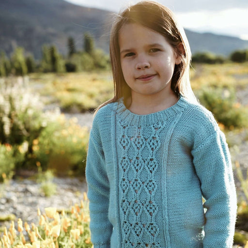 Amika Joy Sweater Knitting Pattern - 8Ply (LF34)-Needlecraft Patterns-Lisa F Design-Wild & Woolly Yarns