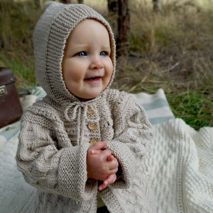 Angel Jacket Knitting Pattern - 8Ply (BC75)-Needlecraft Patterns-Lisa F Design-Wild & Woolly Yarns