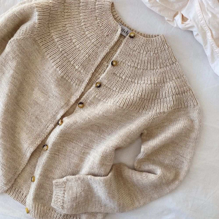 Anker's Cardigan My Size Knitting Pattern - PetiteKnit-Needlecraft Patterns-PetiteKnit-Wild & Woolly Yarns