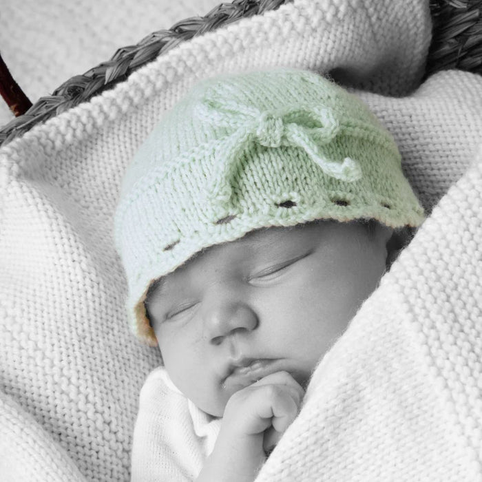 Annabel Hat Knitting Pattern - 4Ply (BC18)-Pattern-Wild and Woolly Yarns