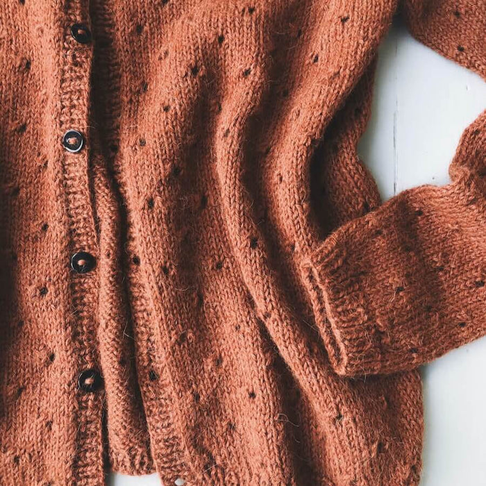 Anna's Cardigan My Size Knitting Pattern - PetiteKnit-Needlecraft Patterns-PetiteKnit-Wild & Woolly Yarns