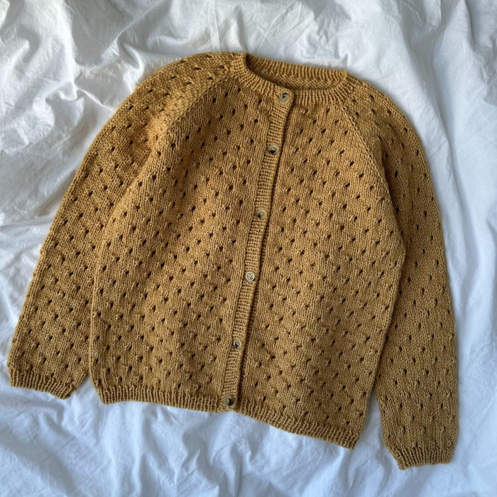 Anna's Summer Cardigan Junior Knitting Pattern - PetiteKnit