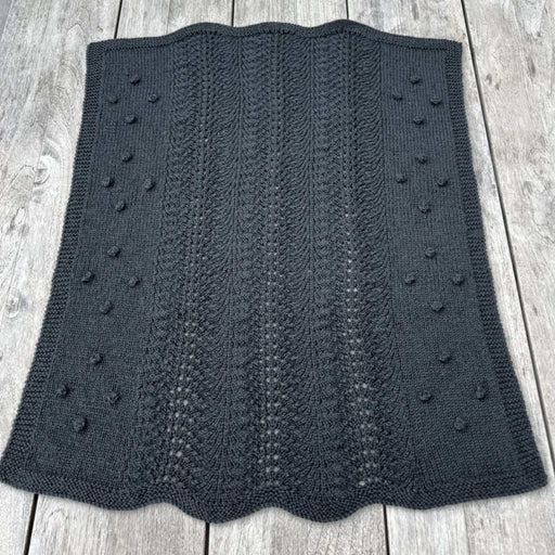 Aroha Baby Blanket & Chunky Throw Knitting Pattern-Needlecraft Patterns-Kiwi Stitch & Knit Co-Printed-Wild & Woolly Yarns