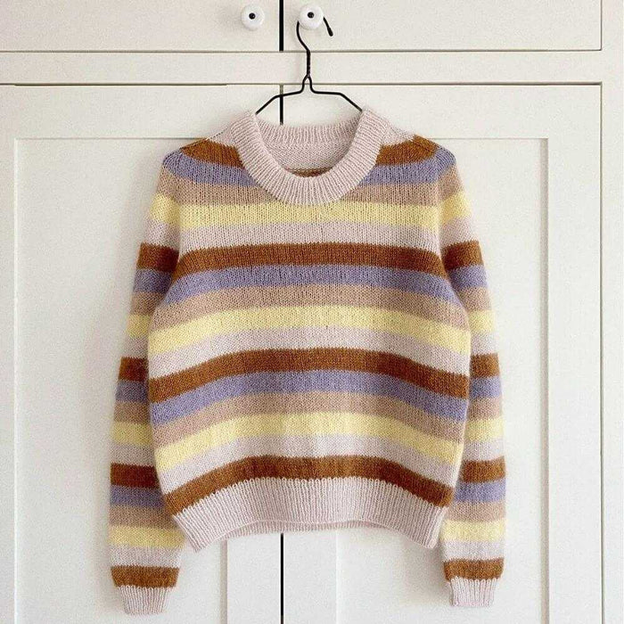 Aros Sweater Knitting Pattern - PetiteKnit-Pattern-Wild and Woolly Yarns