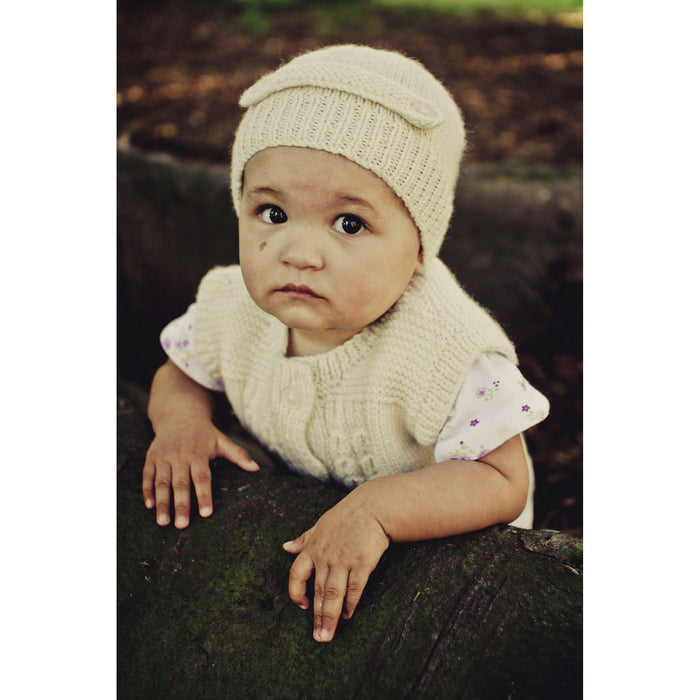 Aubery Vest & Hat Knitting Pattern - 8Ply (BC54)-Pattern-Wild and Woolly Yarns