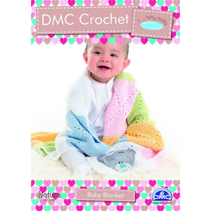 Baby Blanket Crochet Pattern (DMF15285L2)-Needlecraft Patterns-CraftCo-Wild & Woolly Yarns