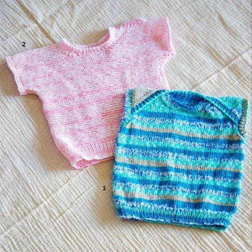 Baby Singlet Knitting Pattern (K480)-Needlecraft Patterns-Wentworth Distributors-Printed-Wild & Woolly Yarns