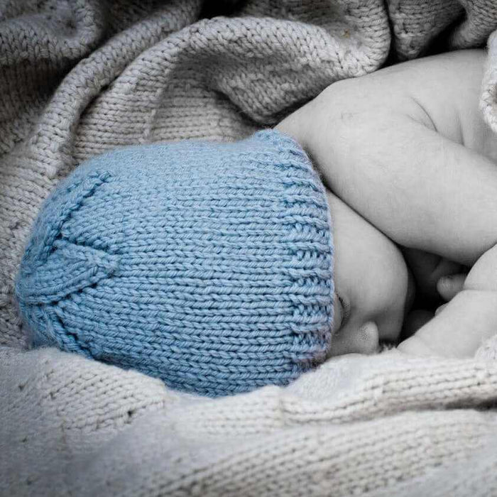 Baby Star Hat Knitting Pattern - 8Ply (BC03)-Needlecraft Patterns-Lisa F Design-Wild & Woolly Yarns