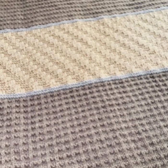 Baby Texture Blanket Knitting Pattern (AP2206)-Needlecraft Patterns-Alpaca Yarns-Printed-Wild & Woolly Yarns