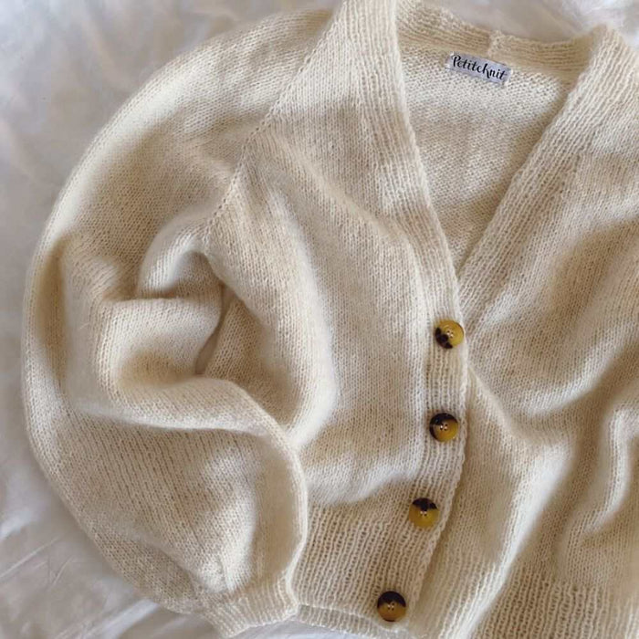 Balloon Cardigan Knitting Pattern - PetiteKnit-Needlecraft Patterns-PetiteKnit-Wild & Woolly Yarns