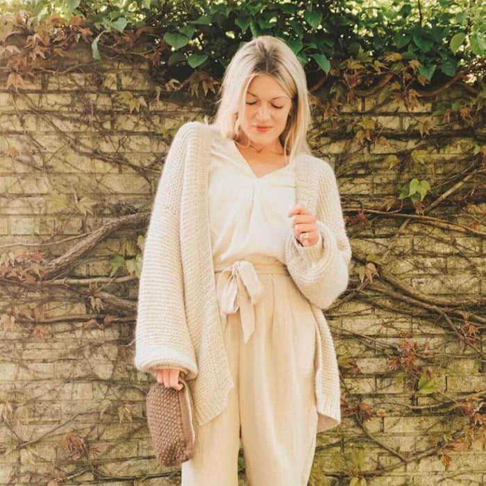 Balloon Jacket Knitting Pattern - PetiteKnit-Needlecraft Patterns-PetiteKnit-Wild & Woolly Yarns