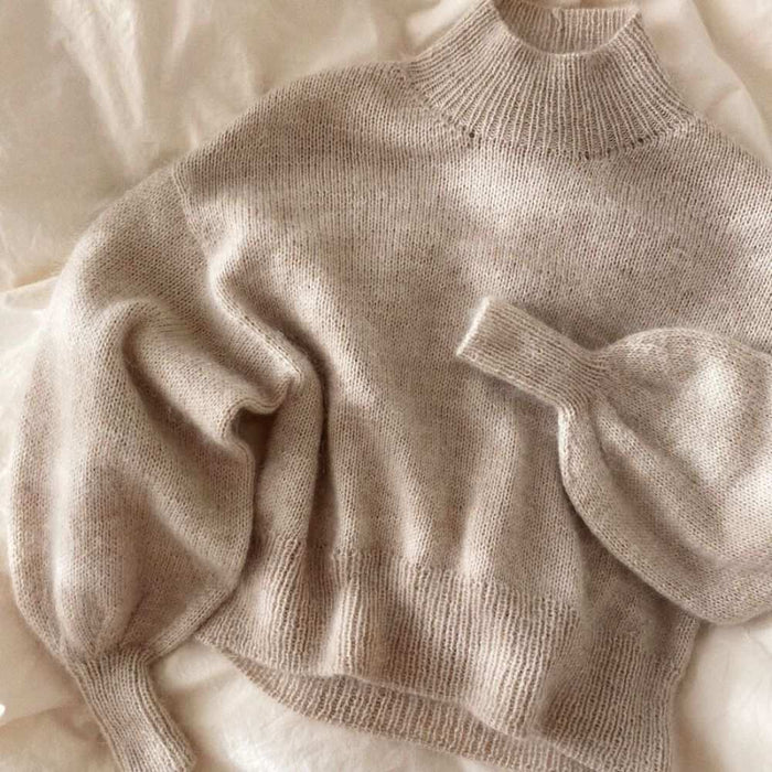 Balloon Sweater Knitting Pattern - PetiteKnit-Needlecraft Patterns-PetiteKnit-Wild & Woolly Yarns