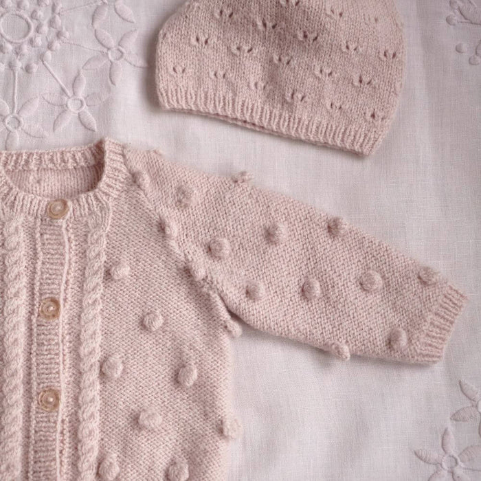 Bowie Cardi & Hat Knitting Pattern - 4Ply (BC90)-Needlecraft Patterns-Lisa F Design-Wild & Woolly Yarns