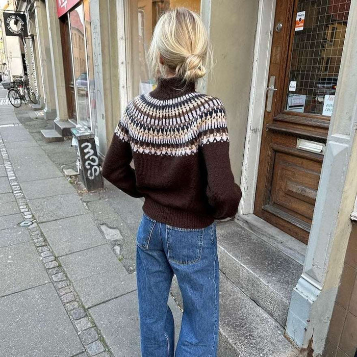 Celeste Sweater Knitting Pattern - PetiteKnit-Needlecraft Patterns-PetiteKnit-Wild & Woolly Yarns