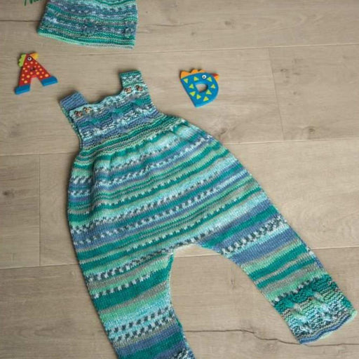 Classic Romper Knitting Pattern (K446)-Needlecraft Patterns-Wentworth Distributors-Printed-Wild & Woolly Yarns