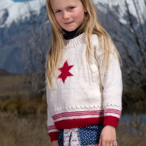 Coconut Ice Sweater Knitting Pattern - 8 Ply (LF03)-Pattern-Wild and Woolly Yarns