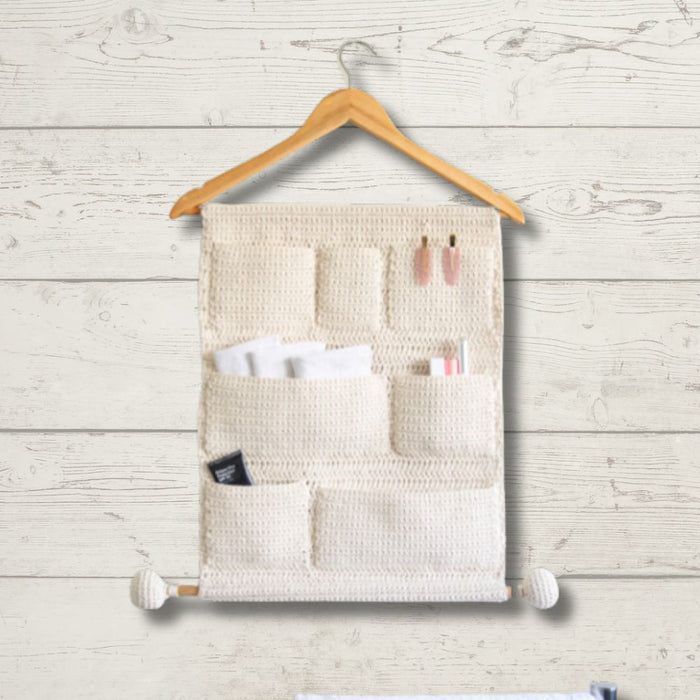 Craft Room or Bathroom Wall Storage Crochet Pattern (N1754)-Pattern-Wild and Woolly Yarns