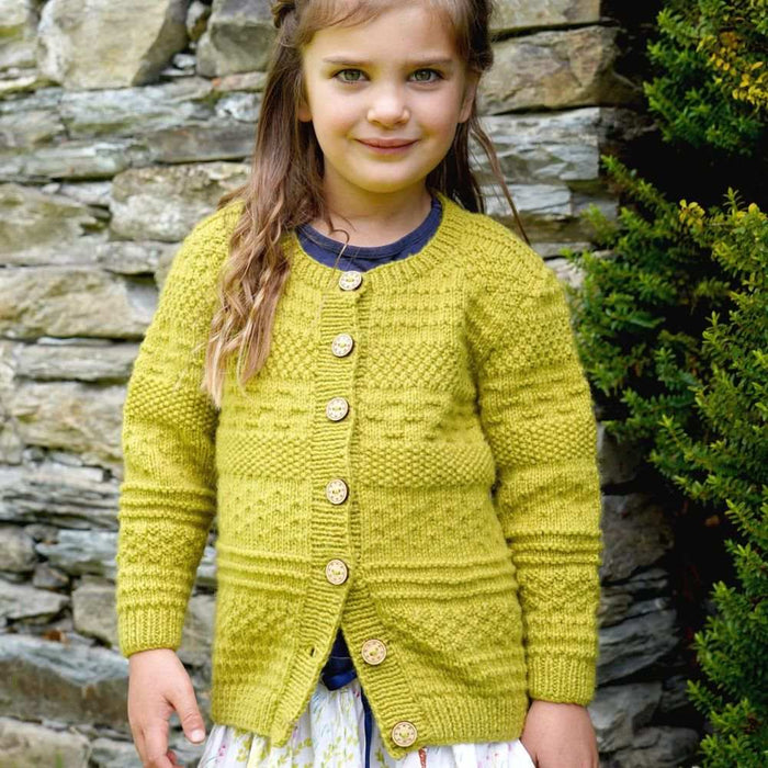 Delta Cardigan Knitting Pattern - 8Ply (LF46)-Needlecraft Patterns-Lisa F Design-Wild & Woolly Yarns