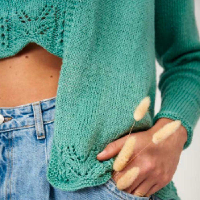 Elsa Cardigan Knitting Pattern-Needlecraft Patterns-Wentworth Distributors-Printed-Wild & Woolly Yarns