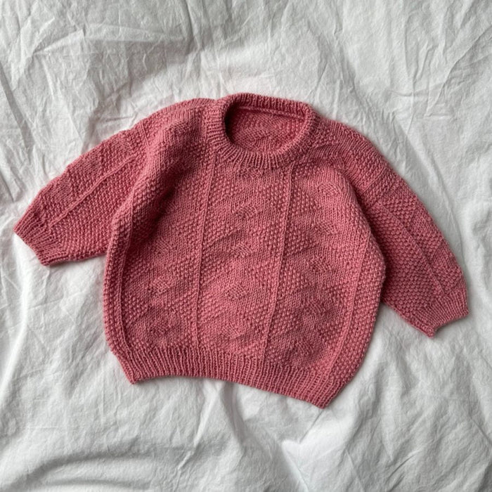 Esther Sweater Baby Knitting Pattern - PetiteKnit-Needlecraft Patterns-PetiteKnit-Wild & Woolly Yarns