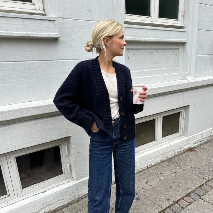 Eva Cardigan Knitting Pattern - PetiteKnit-Needlecraft Patterns-PetiteKnit-Wild & Woolly Yarns