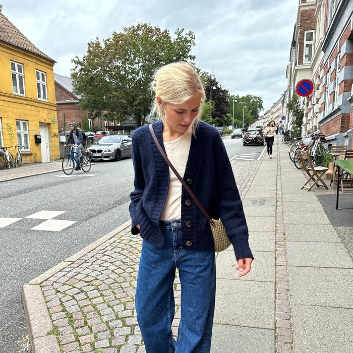 Eva Cardigan Knitting Pattern - PetiteKnit-Needlecraft Patterns-PetiteKnit-Wild & Woolly Yarns