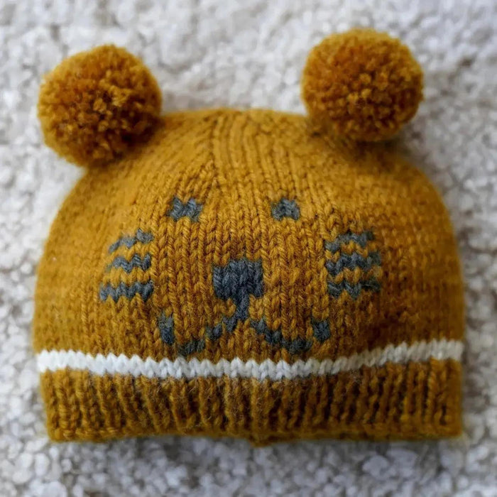 Farmyard Friends Hats Knitting Pattern (BC140)-Needlecraft Patterns-Lisa F Design-Wild & Woolly Yarns