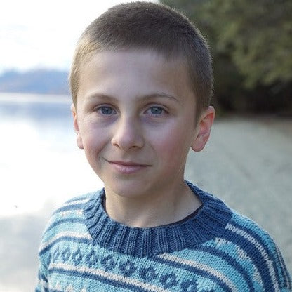 Finnegan Sweater Knitting Pattern - 8Ply (LF31)-Pattern-Wild and Woolly Yarns