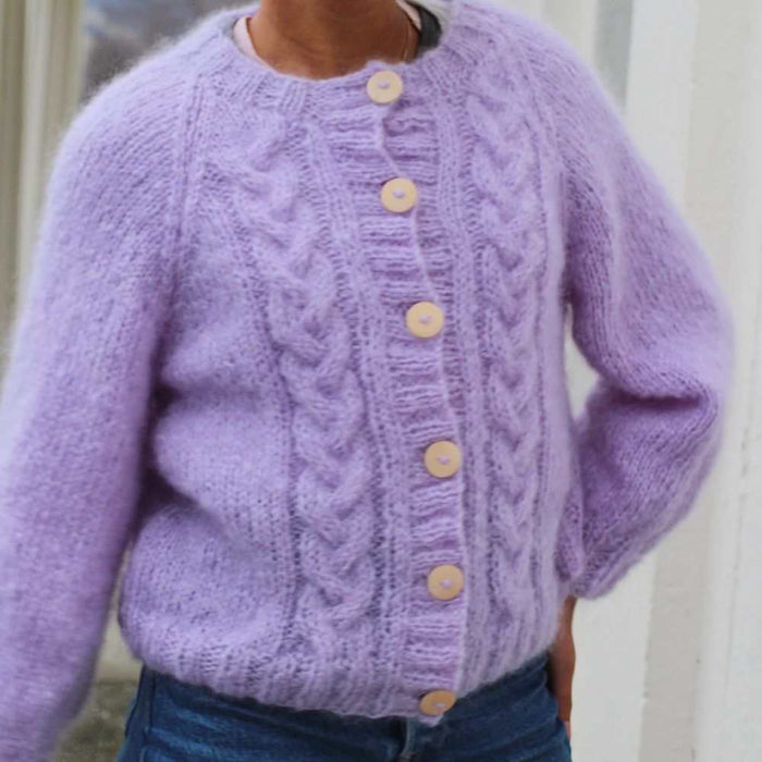 Hannah Iris Cardigan Knitting Pattern (160)-Needlecraft Patterns-Touch Yarns-Wild & Woolly Yarns
