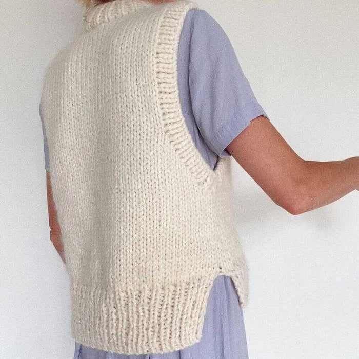 Holiday Slipover Knitting Pattern - PetiteKnit-Needlecraft Patterns-PetiteKnit-Wild & Woolly Yarns