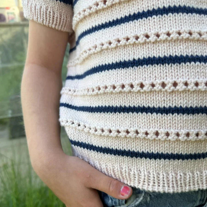 Ida Tee Junior Knitting Pattern - PetiteKnit-Needlecraft Patterns-PetiteKnit-Wild & Woolly Yarns