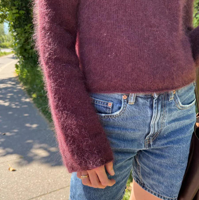 Ivy Blouse Knitting Pattern - PetiteKnit-Needlecraft Patterns-PetiteKnit-Wild & Woolly Yarns