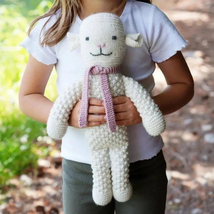 Jemima the Lamb Knitting Pattern (BC133)-Needlecraft Patterns-Lisa F Design-Wild & Woolly Yarns