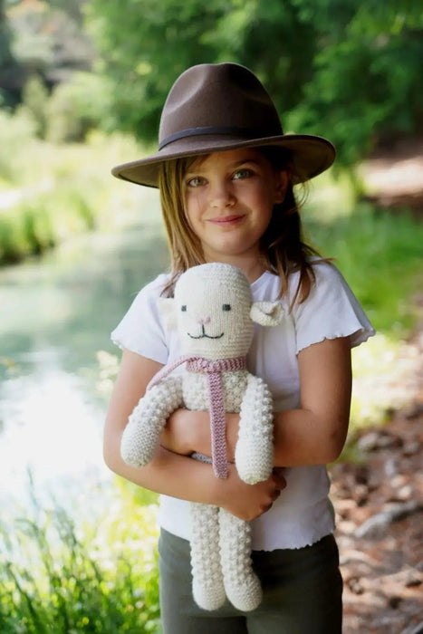 Jemima the Lamb Knitting Pattern (BC133)-Needlecraft Patterns-Lisa F Design-Wild & Woolly Yarns