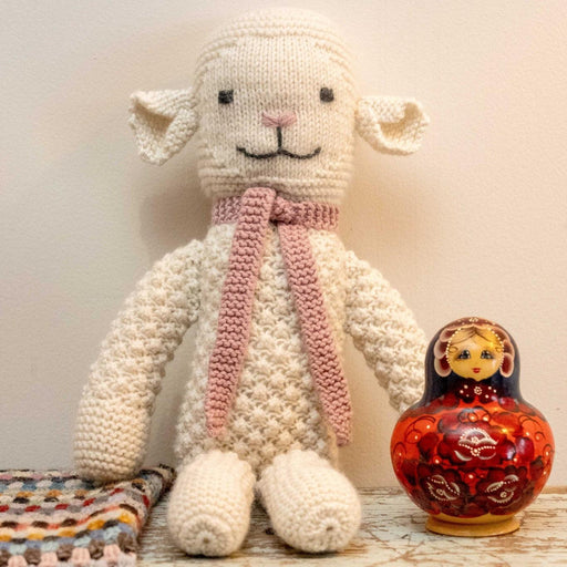 Jemima the Lamb Knitting Pattern (BC133)-Needlecraft Patterns-Lisa F Design-Wild & Woolly Yarns