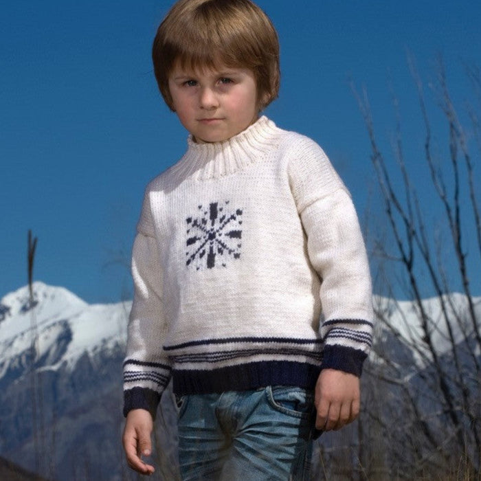 Lemonade Ice Sweater Knitting Pattern - 8Ply (LF04)-Pattern-Wild and Woolly Yarns