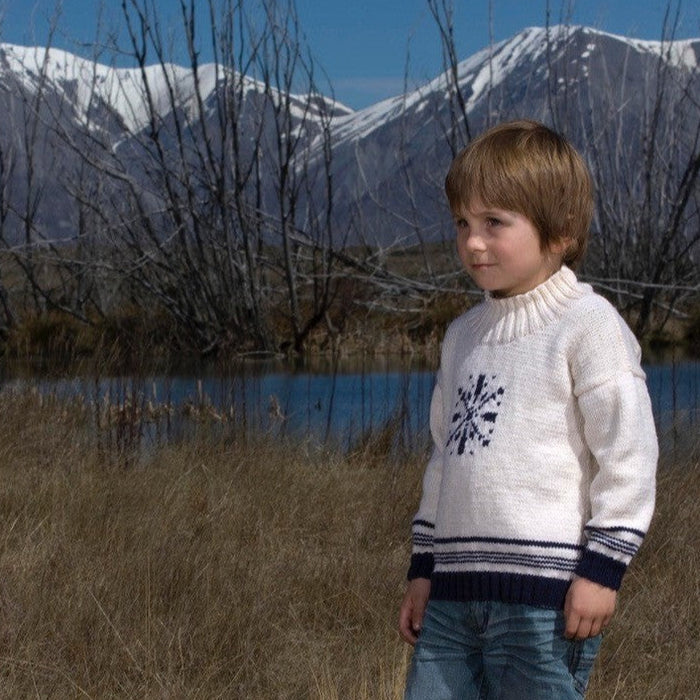 Lemonade Ice Sweater Knitting Pattern - 8Ply (LF04)-Pattern-Wild and Woolly Yarns