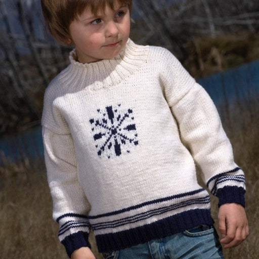 Lemonade Ice Sweater Knitting Pattern - 8Ply (LF04)-Pattern-Wild and Woolly Yarns