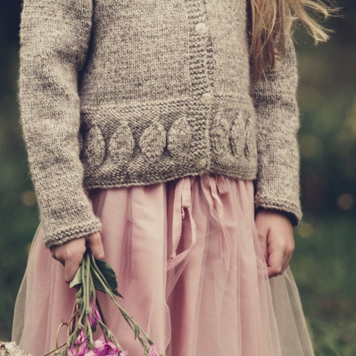 Lolly PopCardigan Knitting Pattern - 8Ply (LF24)-Needlecraft Patterns-Lisa F Design-Wild & Woolly Yarns