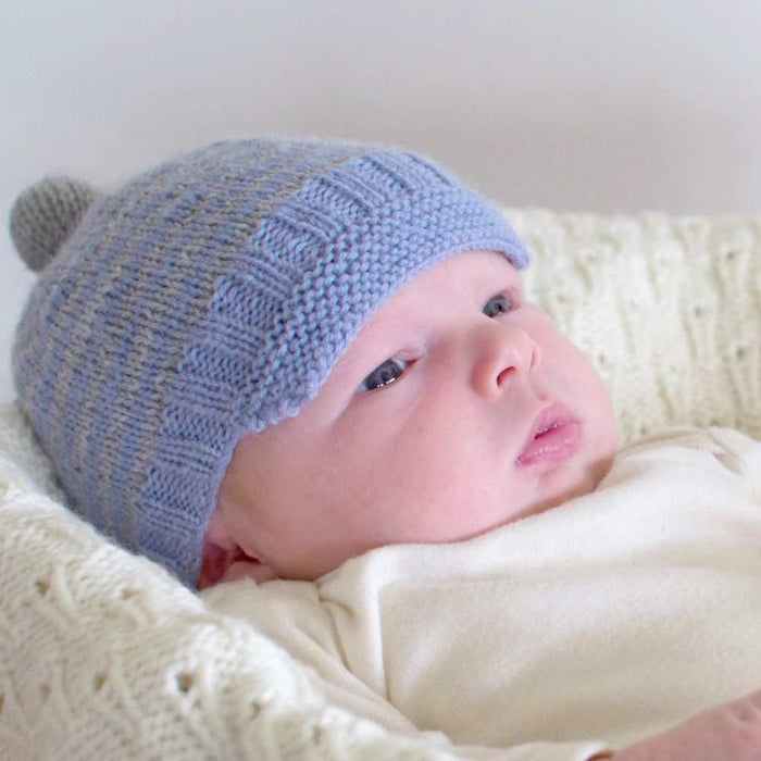 Luca Hat Knitting Pattern - 4Ply(BC49)-Pattern-Wild and Woolly Yarns