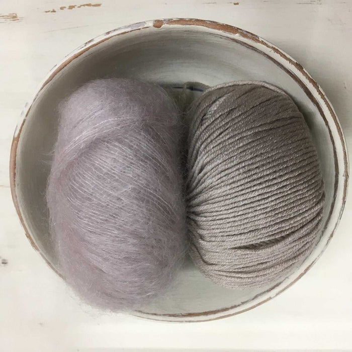 'Lucy' The Original Balloon Sleeved Sweater Knitting Pattern-Needlecraft Patterns-Wild & Woolly Yarns-Printed-Wild & Woolly Yarns